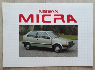 Nissan Micra Brochure 1984 - 1.0  DX  GL - Image 1 of 4