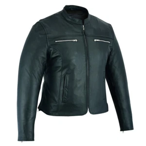 Chaqueta de corte completo para mujer cuello mandarín y detalles a rayas dan aspecto jazzístico - Imagen 1 de 4