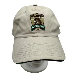 US Open 2007 Hat Beige Tan Adjustable Oakmont USGA Member - Picture 1 of 6