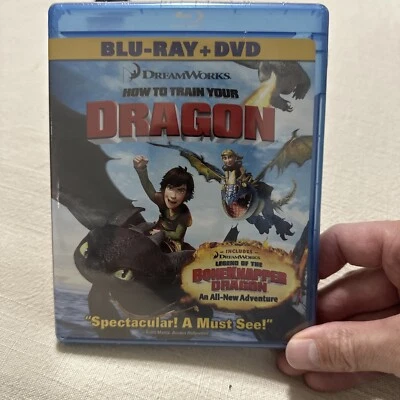 How to Train Your Dragon (Two-Disc Blu-ray/DVD, 2010) New - Image 1 of 2