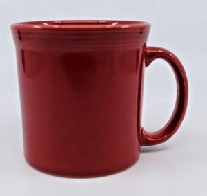 Fiestaware HLC Homer Laughlin Ceramic Coffee Tea Mug Cup Red USA - Picture 1 of 12