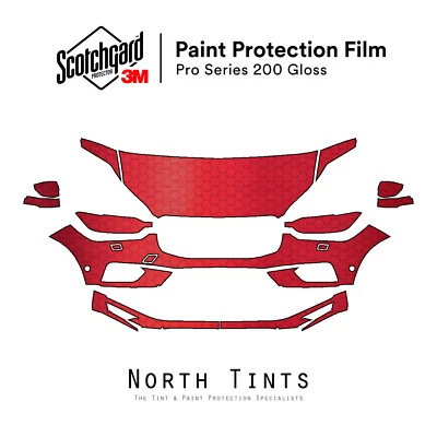 Volvo XC60 2018-2022 3M PRO Series PreCut Paint Protection Film Clear Bra PPF - Image 1 of 4