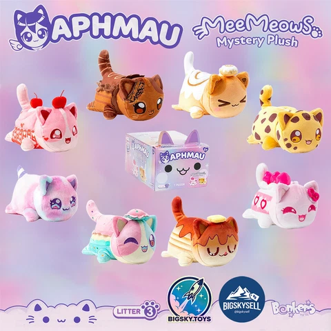 Aphmau MeeMeows (Meemows) Mystery 6-Inch Plush Litter 3 Cats - Pick and choose!! Cover