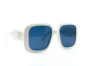 NUEVO DIOR DIORBOBBY S2U BLANCO AZUL MUJER GAFAS DE SOL AUTÉNTICAS - Imagen 1 de 14