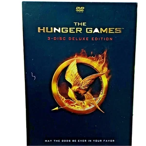THE HUNGER GAMES DVD Deluxe Edition "MAY THE ODDS BE IN YOUR FAVOR" Video 3-DVD - Picture 1 of 3