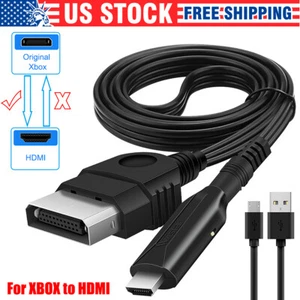 For Xbox to HDMI Converter HDMI Adapter HD Link Cable for Xbox 1080p 720p Audio - Picture 1 of 10