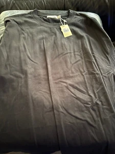 T shirt marca MNML nuova con etichette nera L designer pesante studio guardaroba vendita - Foto 1 di 2