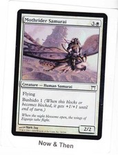 MTG: Champions of Kamigawa: Foil: Mothrider Samurai