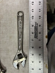 Vintage DIAMOND CALK HORSESHOE CO DULUTH MINN 6" Adjustable Wrench Made in USA - Picture 1 of 2