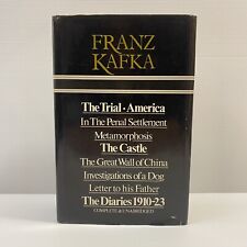 Franz Kafka The Trial, Metamorphosis, The Castle, Hardcover Collection