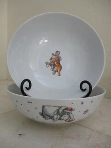 NUEVO TAZÓN DE SERVICIO DE NAVIDAD DISNEY WINNIE THE POOH & FRIENDS 9,5  - Imagen 1 de 11