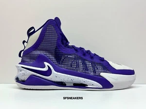 Zapatos de baloncesto Nike Air Zoom GT Jump TB ""Blanco púrpura"" (TALLA 15) DM5038-500 - Imagen 1 de 8