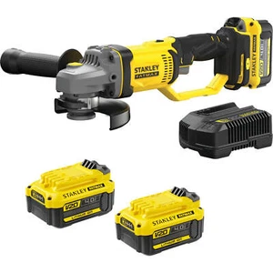 Stanley Fatmax V20 SFMCG400 18v Cordless Angle Grinder 125mm 3 x 4ah Li-ion - Picture 1 of 11