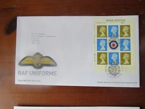 GB (5-2036) 2008 UNIFORMI RAF PANE FDC UFFICIO SP/MANO/TIMBRO - Foto 1 di 1