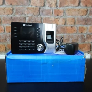 Realand fingerprint time clock terminal A-C071 – tested, missing backplate - Picture 1 of 20