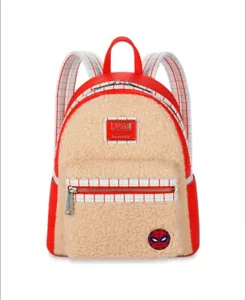 Loungefly spiderman fur mini backpack NEW WITH TAGS - Picture 1 of 8