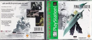 Final Fantasy VII - Greatest Hits (PlayStation 1, 1997, 3-Disc Set) *COMPLETE* - Picture 1 of 2