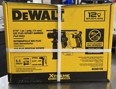DeWalt DCH072B 9/16” / po / Pulg SDS Plus Brushless Rotary Hammer (Tool Only) - Image 1 of 4