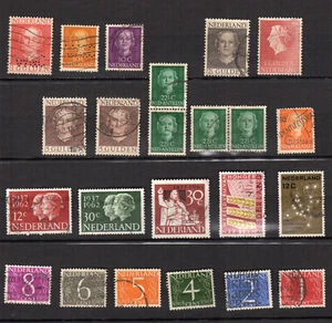  Pays-Bas Nederland 23 timbres anciens oblitérés / T4198 - Imagen 1 de 1