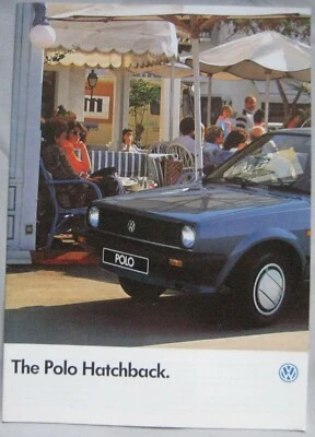 1986 Volkswagen Polo Hatchback Brochure Pub. No. 520/1190.31.25 - Image 1 of 2