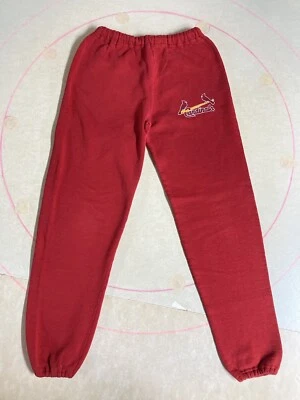 Pantalones deportivos vintage de los 90 de los Cardenales de San Luis jóvenes niños XL rojos MLB McGwire Foto 1 de 4
