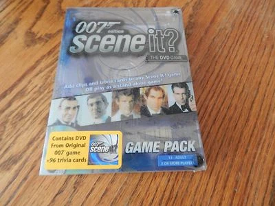 “Scene It? 007 Edition The DVD Game Game Pack; Sealed - Image 1 of 2