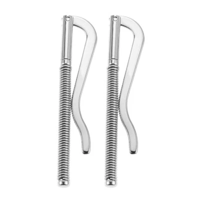 2x Spring Clamp Money Clip Making bi-fold Wallets Money Purse Extend Extra Space - Image 1 of 4