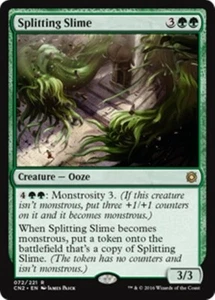 MTG - SPLITTING SLIME - Conspiracy: Take the Crown (R) - Picture 1 of 1