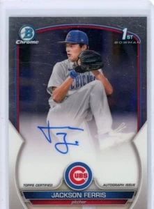 Jackson Ferris 2023 1st Bowman Chrome autograph - Picture 1 of 4