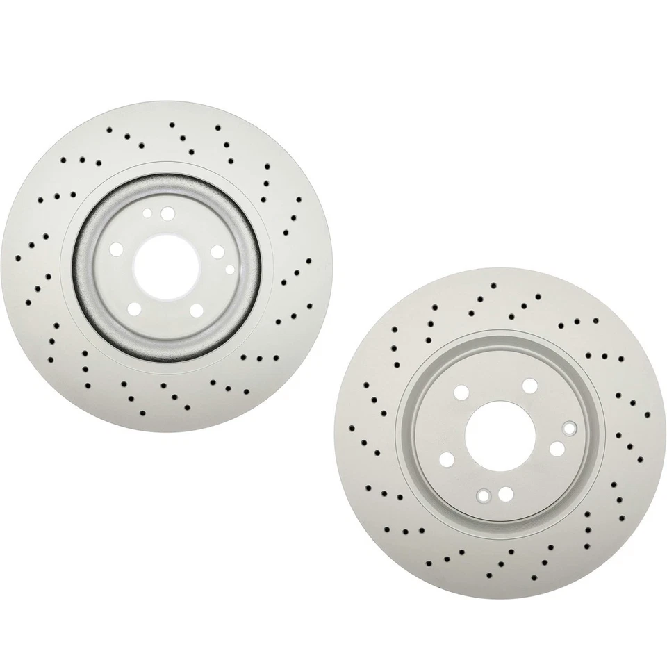 SET-RAY980521FZN-2 Raybestos Brake Discs 2-Wheel Set Front  for MB Mercedes C230 - Image 1 of 4