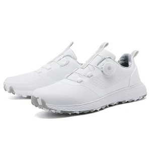 Professional Men's Golf Shoes Golfer Comfortable Walking Golfing Turf Sneakers - Picture 1 of 21