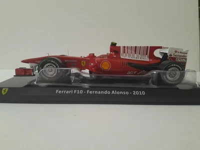 001 Perfect 1/24 F1 Ferrari F10 Alonso 2010 Centauria Atlas Panini Salvat Altaya - Immagine 1 di 4