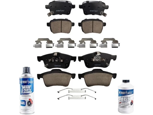 Juego de pastillas de freno para Fiat 500L 2014-2020 2015 2016 2017 2018 2019 BT833GJ Foto 1 de 1