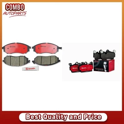 Juego de pastillas de freno de disco delanteras traseras para Infiniti G37 2009-2013 Foto 1 de 4