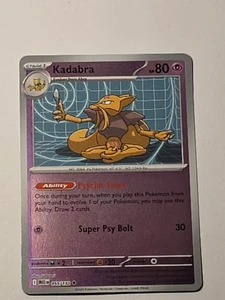 Kadabra (Reverse Holo) 055/132 Mega Evolution NM - Picture 1 of 2