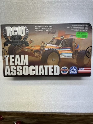 Team Associated 1/10 RC10 4WD Buggy Kit 6040 ASC6040 SEALED NEW IN BOX - Image 1 of 4
