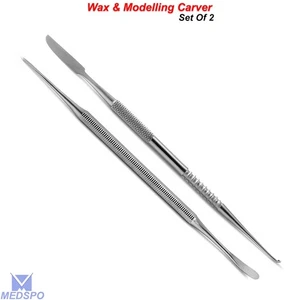 Dental Mixing Wax & Modelling Lecron Beale Carver Laboratory Dentist Instruments - Picture 1 of 5