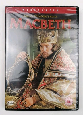 Macbeth (1971) Roman Polanski DVD Region 2 - New - Image 1 of 2