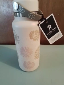 NUEVA TAPA HYDROFLASK 32 OZ Wide Flex - Happy Days - Edición Limitada Flores Silenciadas - Imagen 1 de 4