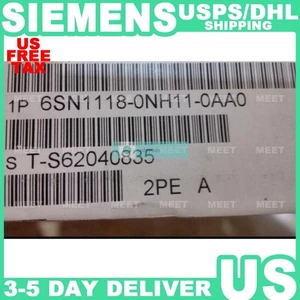 New Siemens 6SN1118-0NH11-0AA0 SIMODRIVE 611 universal E HR 6SN1 118-0NH11-0AA0 - Picture 1 of 1