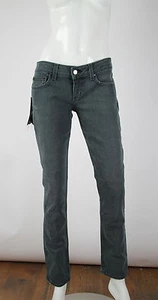 Kill City SIZE 5 $117 CAD Junkie Stretch Slim Skinny Jeans Denim Faded Blue Grey - Picture 1 of 4