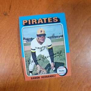 1975 Topps Mini Ramon Hernandez Pittsburgh Pirates #224 NM-MT Mini - Picture 1 of 2