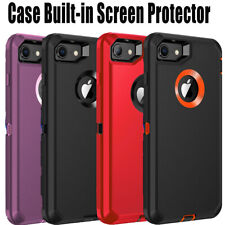 Heavy Duty Case For iPhone 7 8 Plus Tough Shockproof Full Body Protective Cover