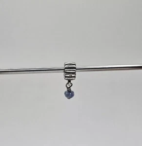 Genuine Pandora 925 Silver Jewellery September Blue Birth Stone Bracelet Charm - Picture 1 of 1