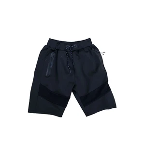 XS SHORTS Athletic Gym Tech Shorts Big Kid's XL Black Drawstring Pockets Bottoms - Picture 1 of 6