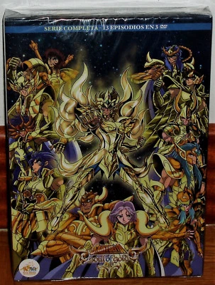 Saint Seiya I Cavalieri Dello Zodiaco Soul Of Gold Serie Completa DVD Nuovo R2 - Bild 1 von 4