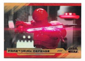 2018 Topps Star Wars The Last Jedi SERIES 2 Bronze Parallel #75 Serial #36/99
