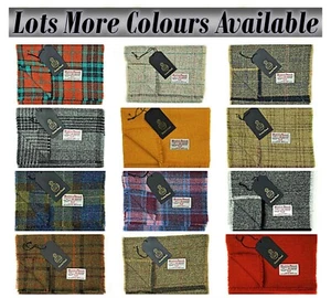 Bufanda con flecos Harris tweed lana pura de lujo para hombre/mujer 60" 150 cm de largo. VARIOS - Imagen 1 de 19