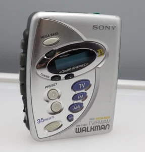 Vintage SONY Walkman wm-fx467 Cassette & AM/FM MEGA BASS, TESTED, WORKS GREAT! - Picture 1 of 12
