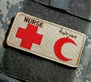 AFSOC PEDRO PJ RESCATE DE COMBATE velkrö-burdock ENFERMERA DE VUELO Cruz Roja/Media Luna - Imagen 1 de 12